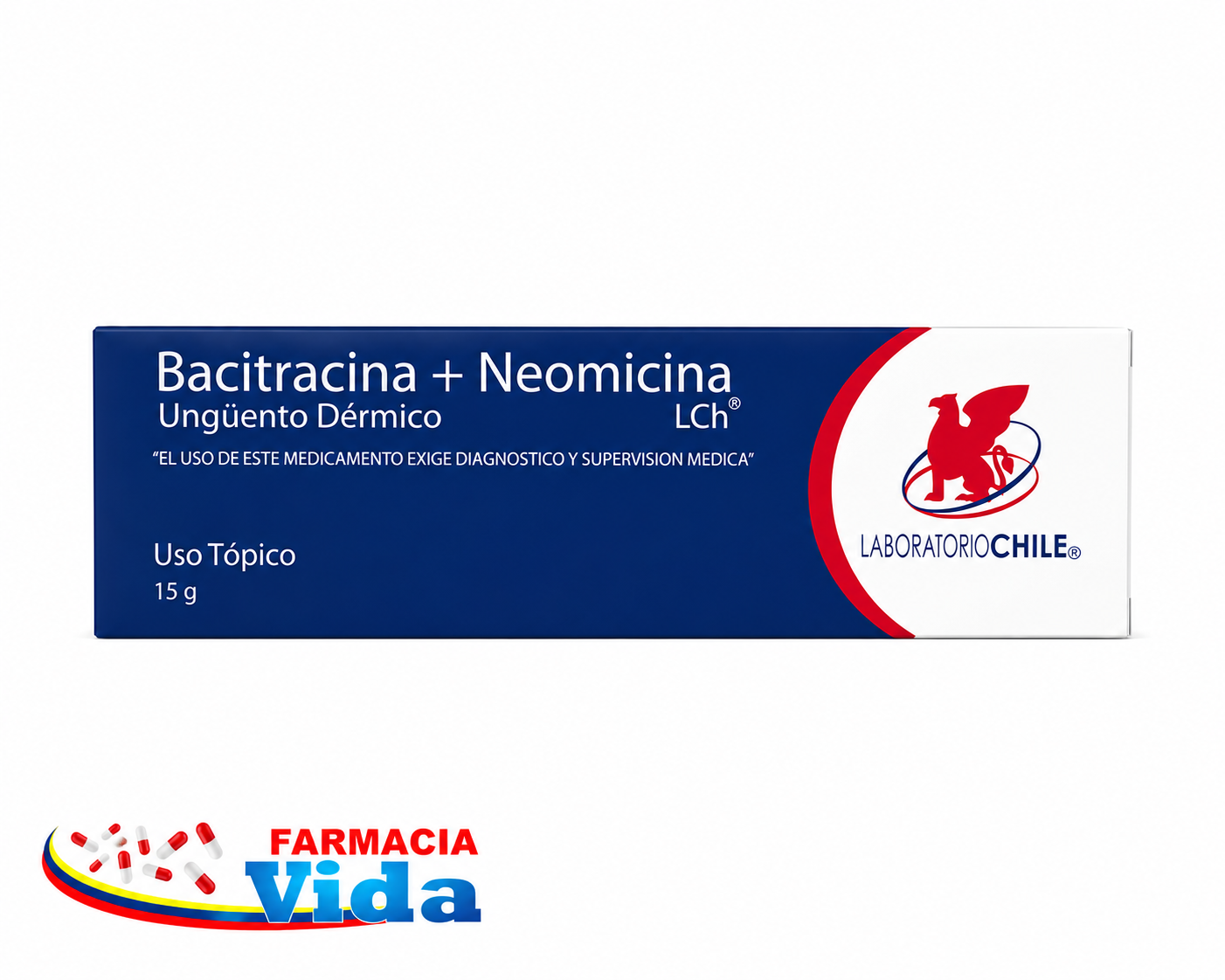 BACITRACINA + NEOMICINA X 15 GR