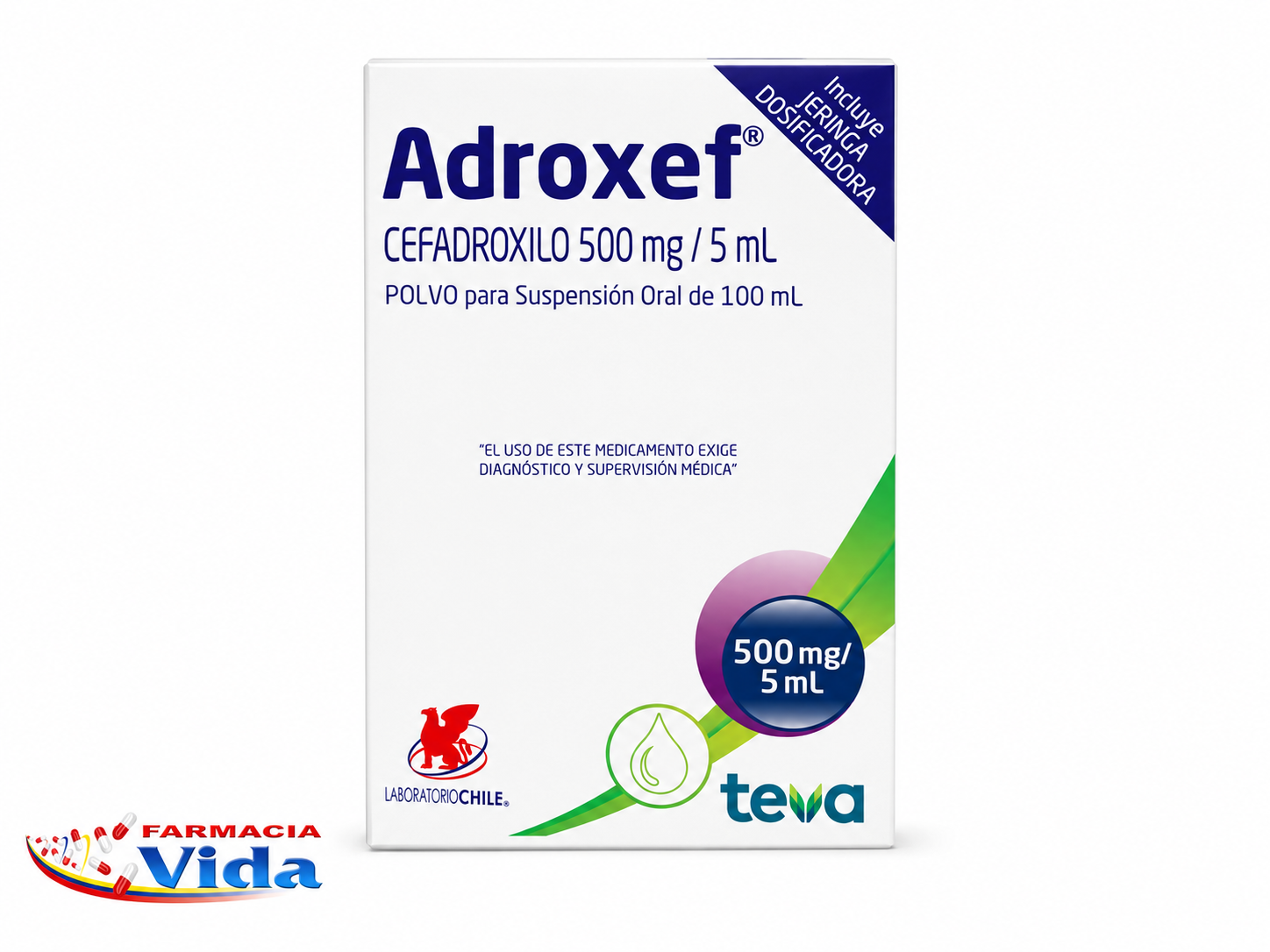 ADROXEF JBE 500 MGL CEFADROXILO. X 100