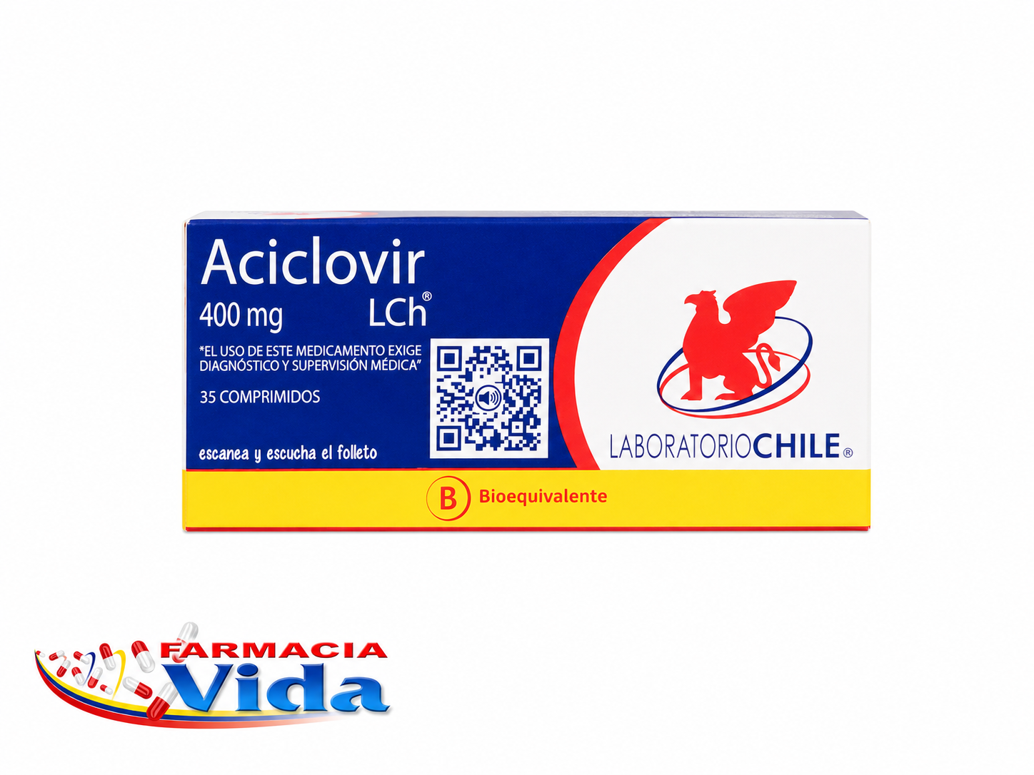 ACICLOVIR BE 400 MG X 35 COMP