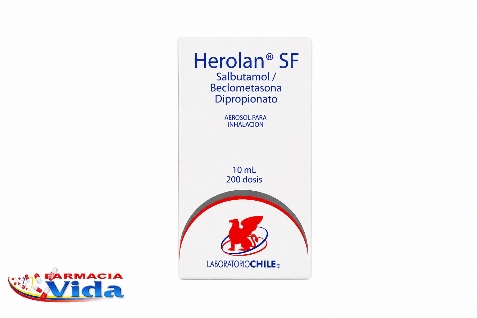 HEROLAN INH BUC X 200 DSBECLOMETASONA, SALBUTAMOL