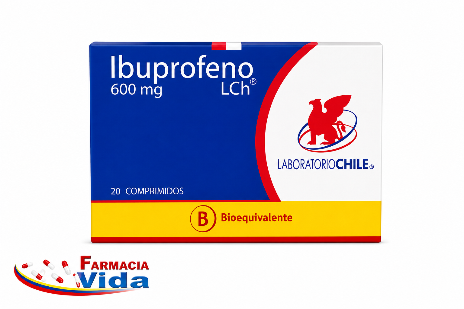 IBUPROFENO 600 MG X 20 COMP REC