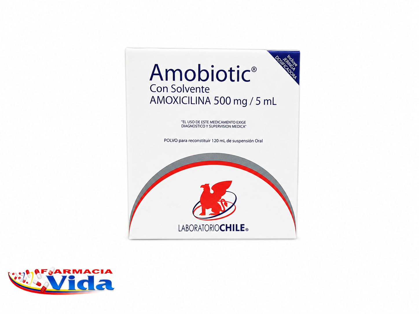 AMOBIOTIC SUS 500 MG X 120 ML