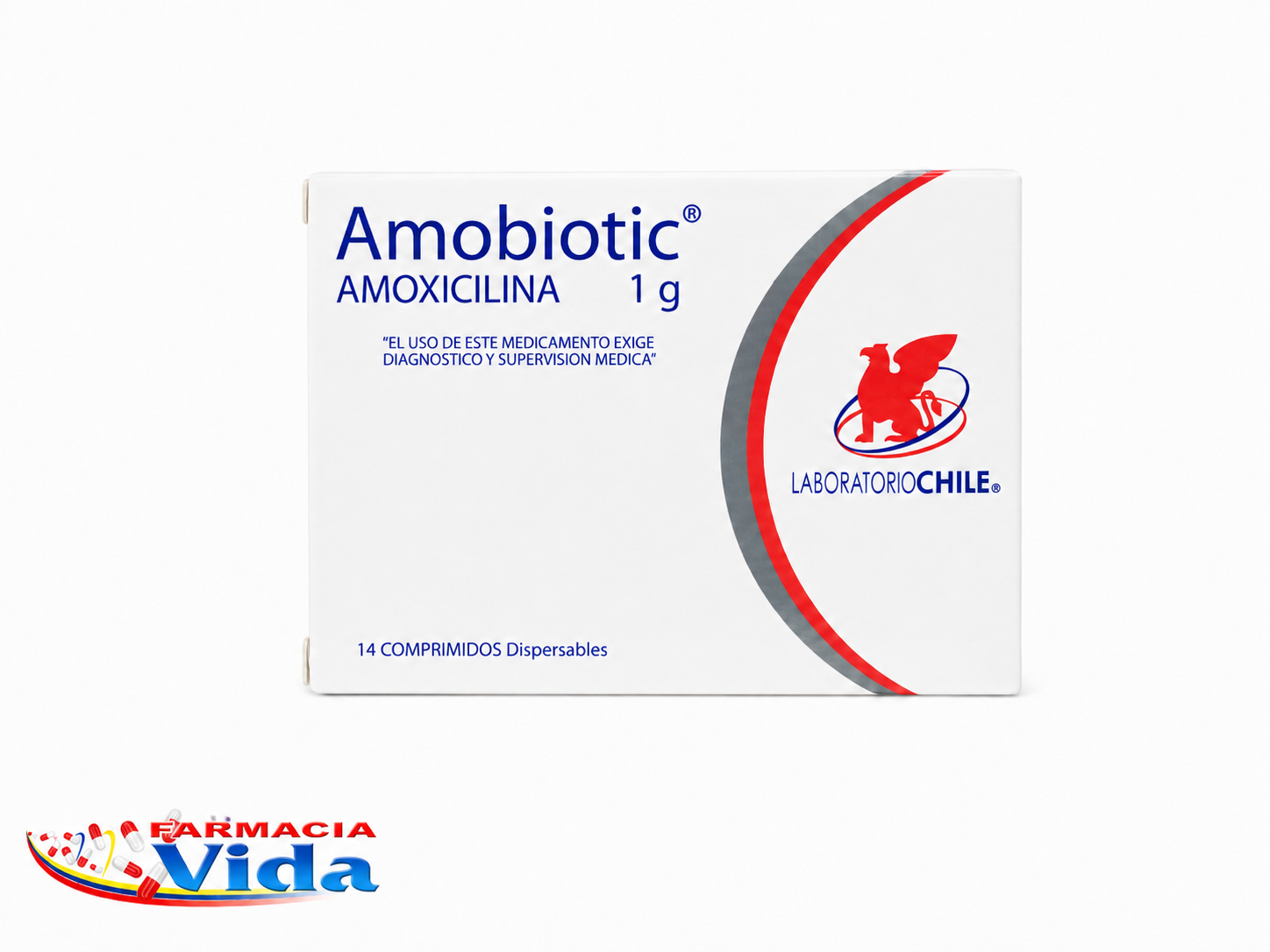 AMOBIOTIC   1 GR X 14 COMP AMOXICILINA.