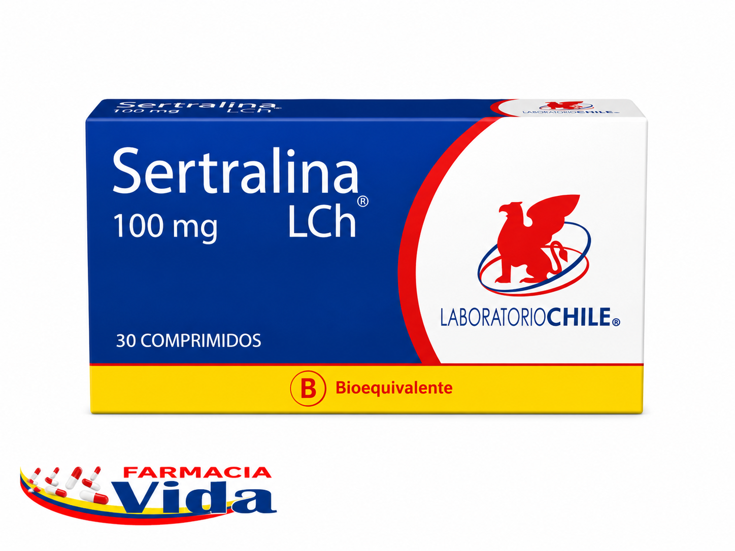SERTRALINA 100 MG X 30 COMP