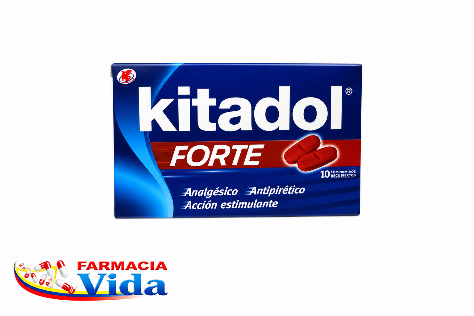KITADOL FORTE  X 10 COMP