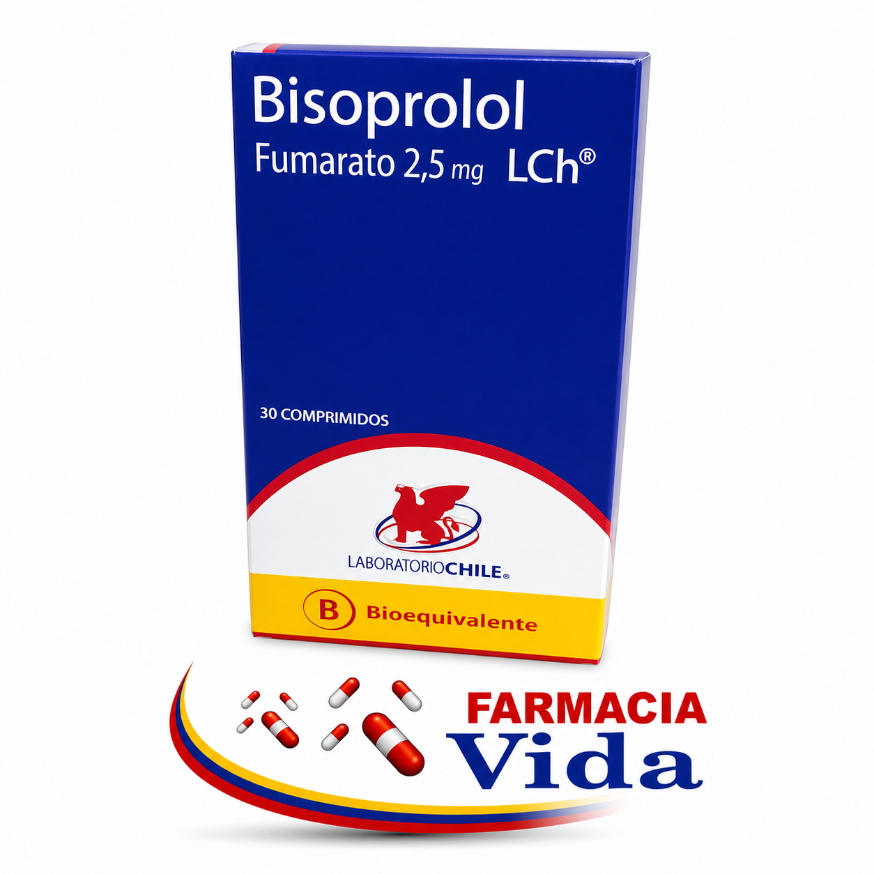 BISOPROLOL 2.5 MG  X 30 COMP
