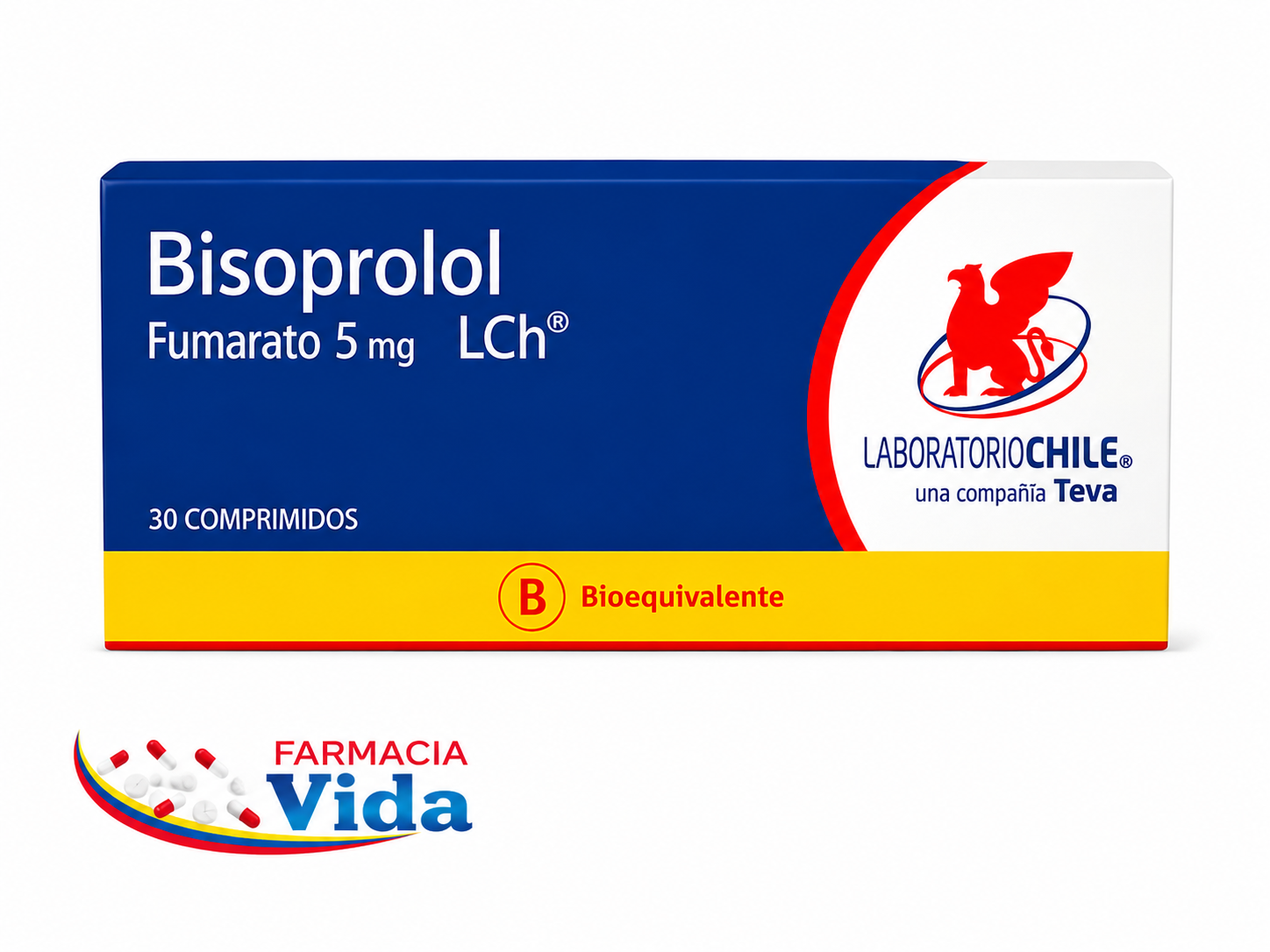 BISOPROLOL 5 MG X30COMP