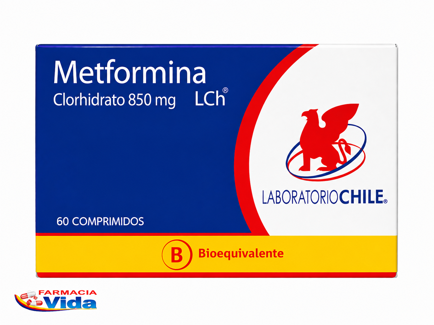 METFORMINA 850 MG X 60 COMP