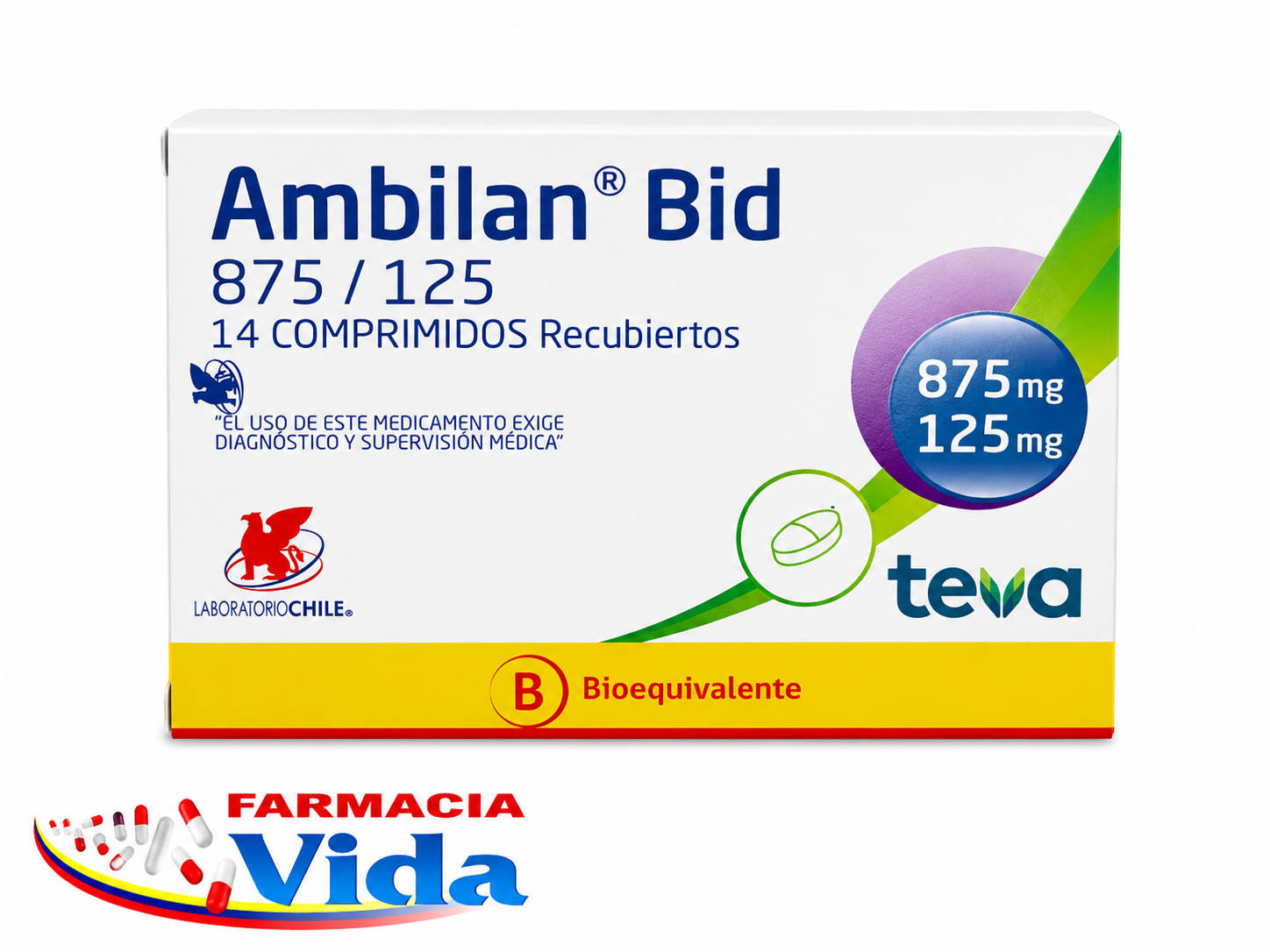 AMBILAN BID 875/125 14 COMP