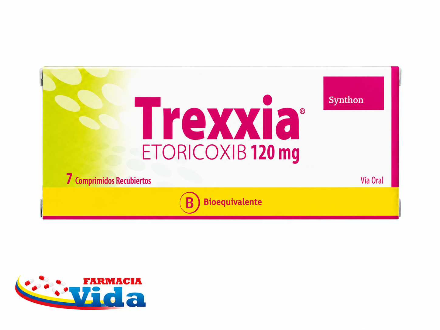 TREXXIA COM REC 120MG 7.ETORICOXIB