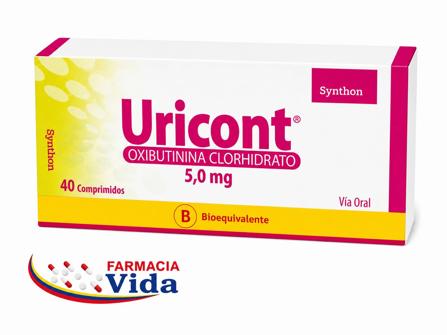 URICONT  5MG  X 40 OXIBUTININA.