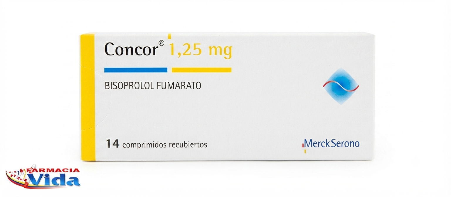 CONCOR  1.25 MG X 14 COMP.BISOPROLOL