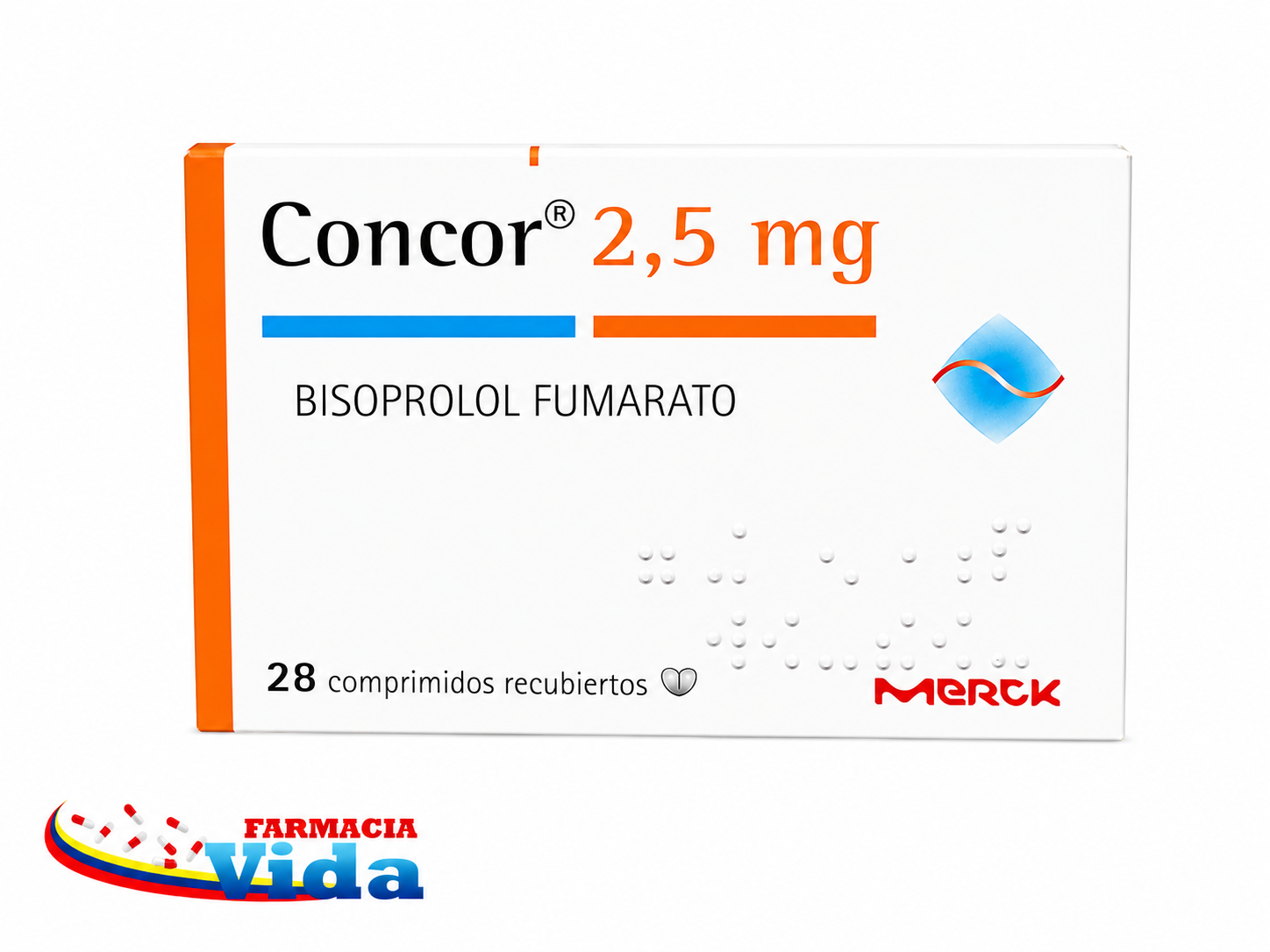 CONCOR 2.5 MG X 28  COM BISOPROLOL