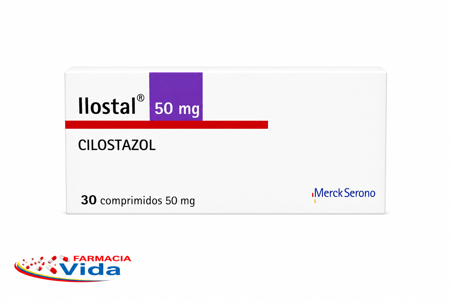 ILOSTAL 50 MG X 30 COMPCILOSTAZOL.