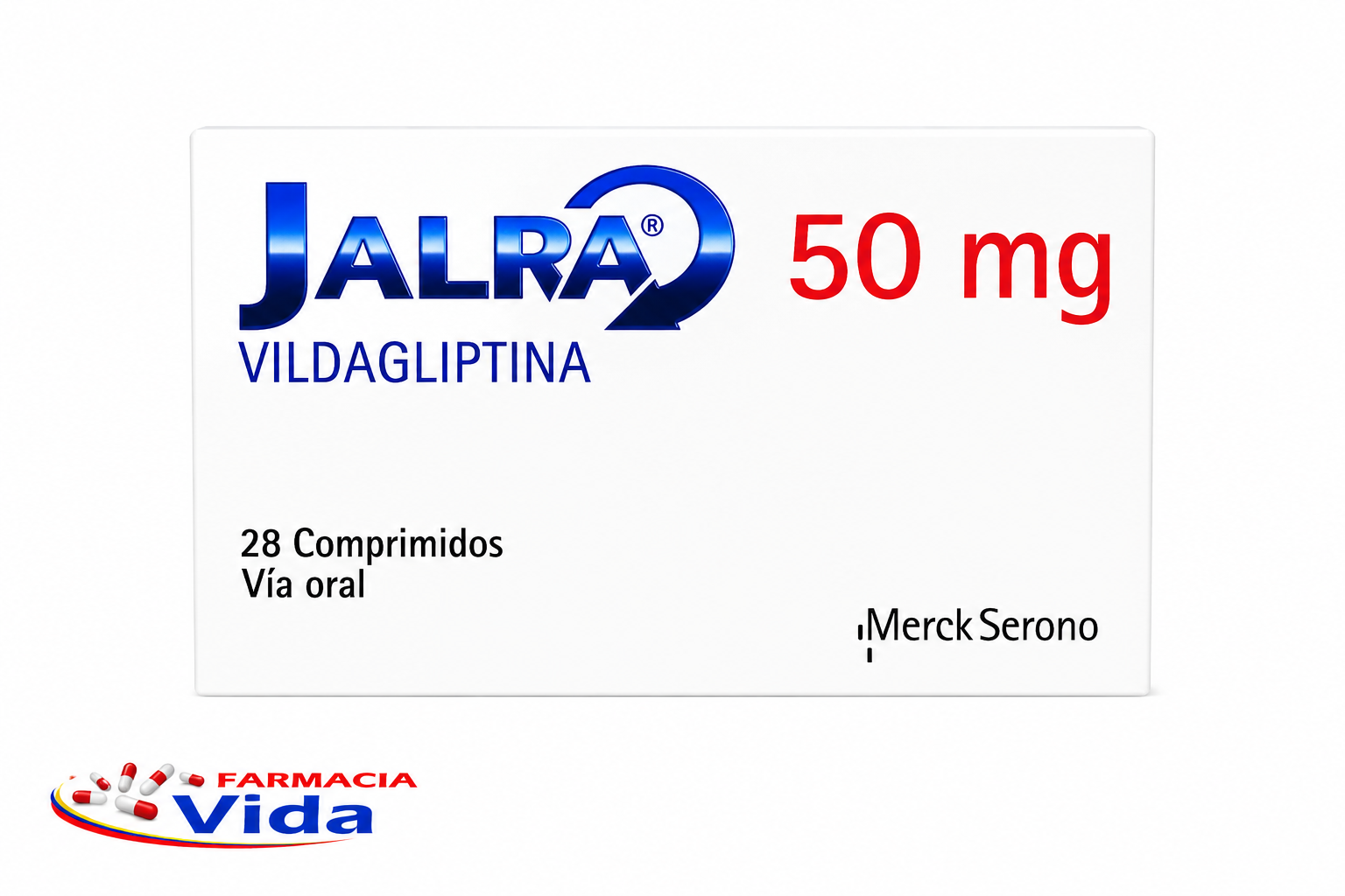 JALRA 50 MG X 28 COMP
