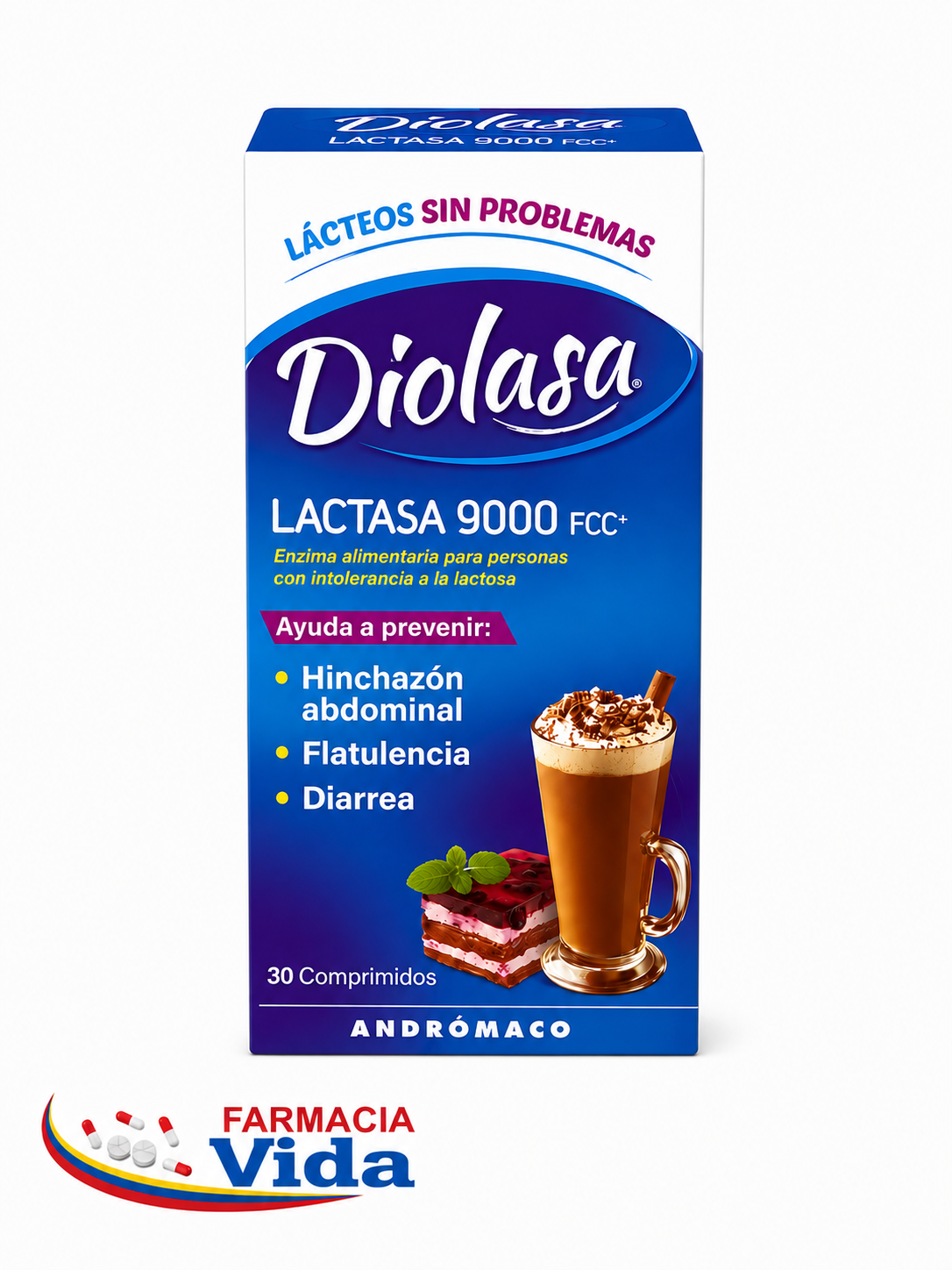 DIOLASA LACTASA 9000FCC* 30 COMP