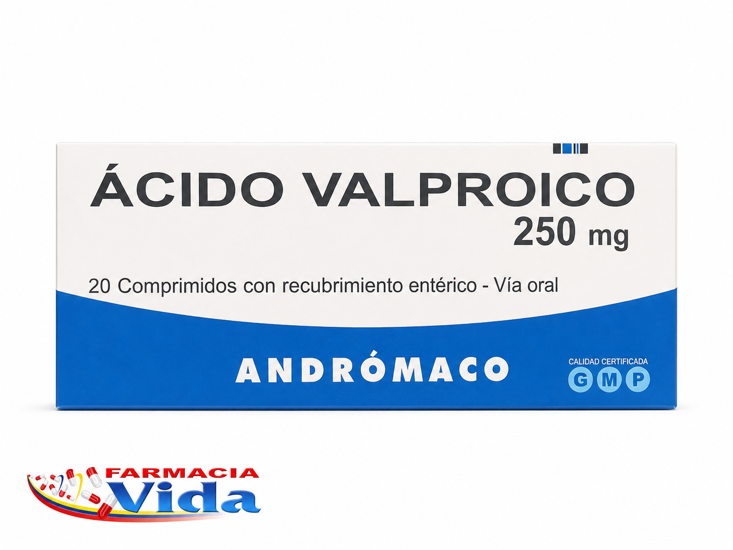 ÁCIDO VALPROICO 250MG X 20 MG
