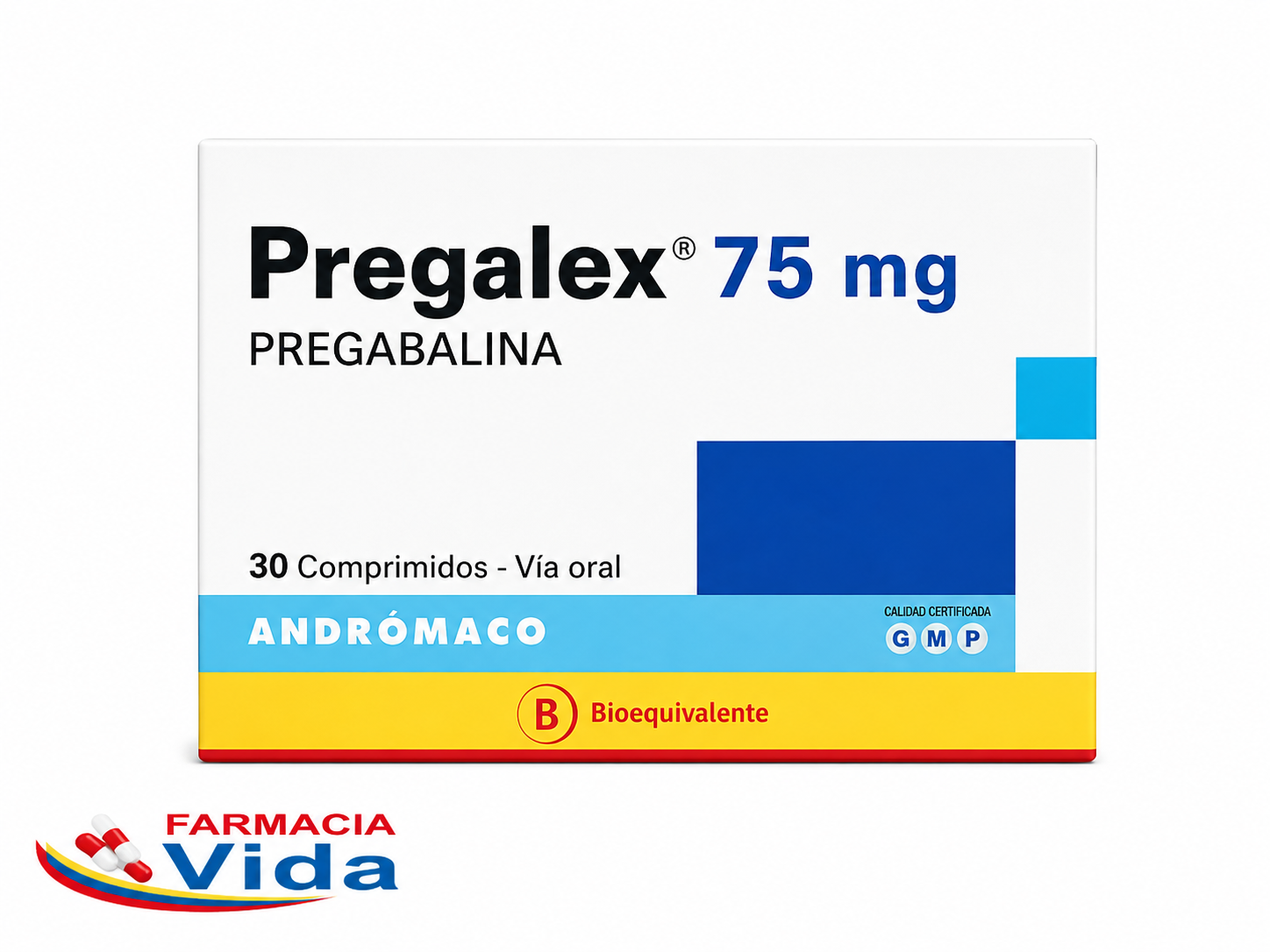PREGALEX 75MG X 30 COM PREGABALINA