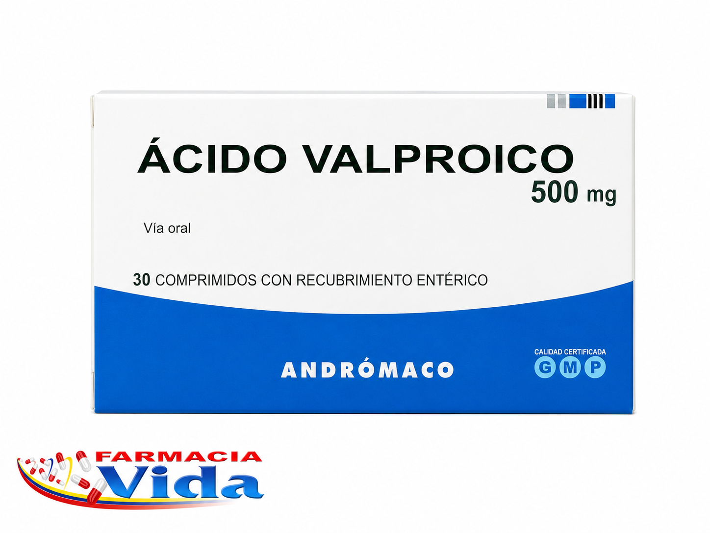 ACIDO VALPROICO 500 MG X 30 COMP