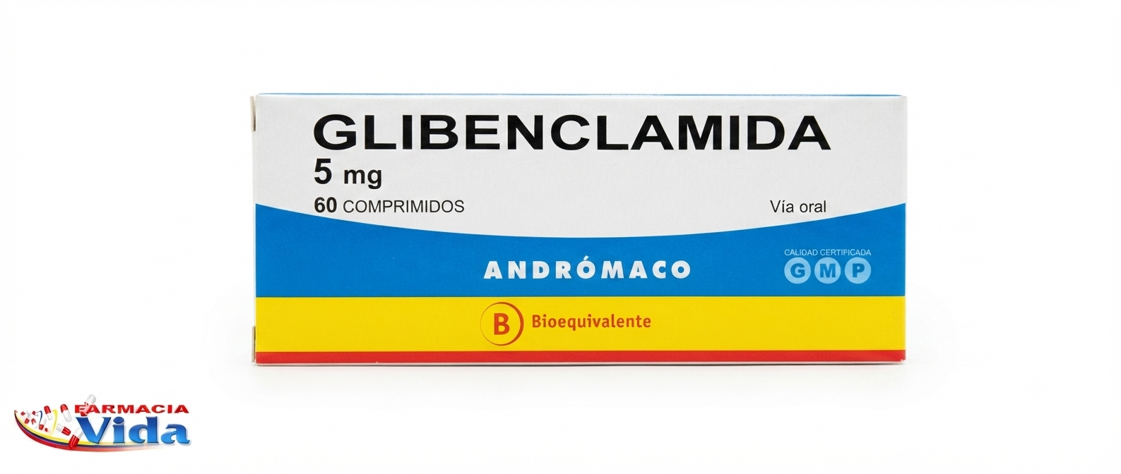GLIBENCLAMIDA 5 MG X 60 COMP
