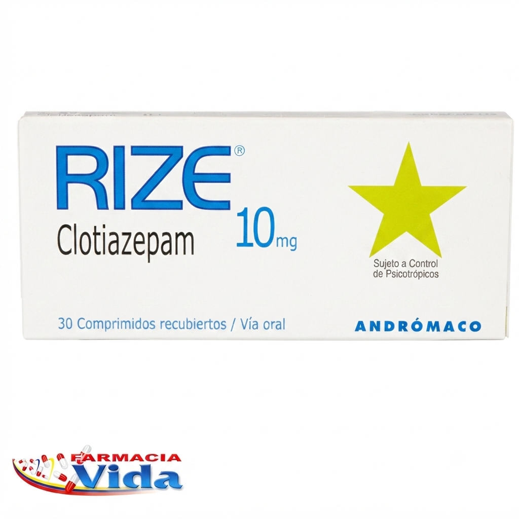 RIZE 10 MG X 30 COMP