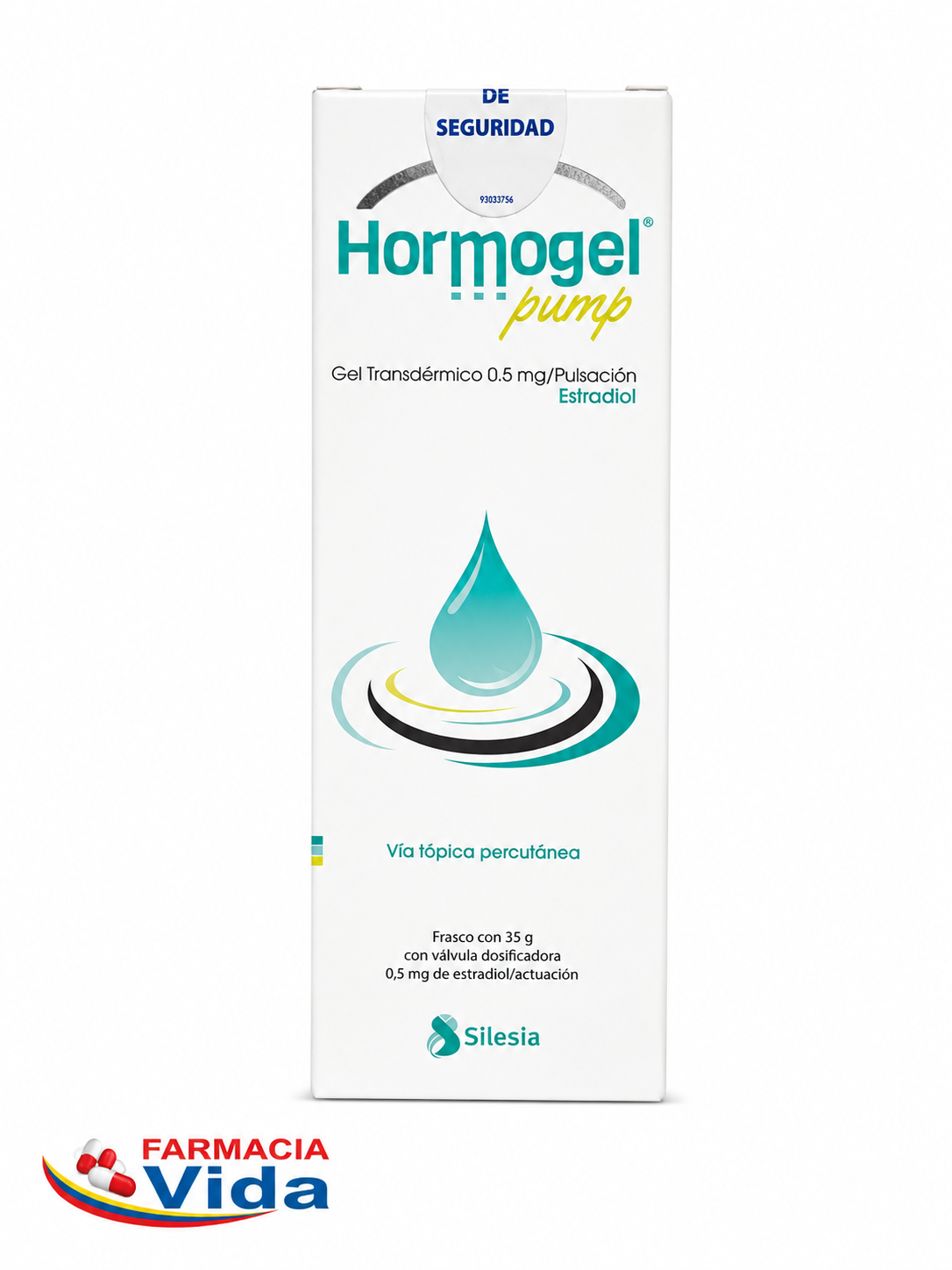 HORMOGEL PUMP  ESTRADIOL 0,5MG 35GR.