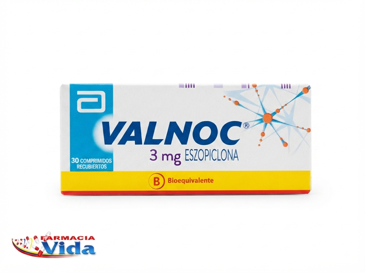 VALNOC 3 MG 30 COM. ESZOPICLONA
