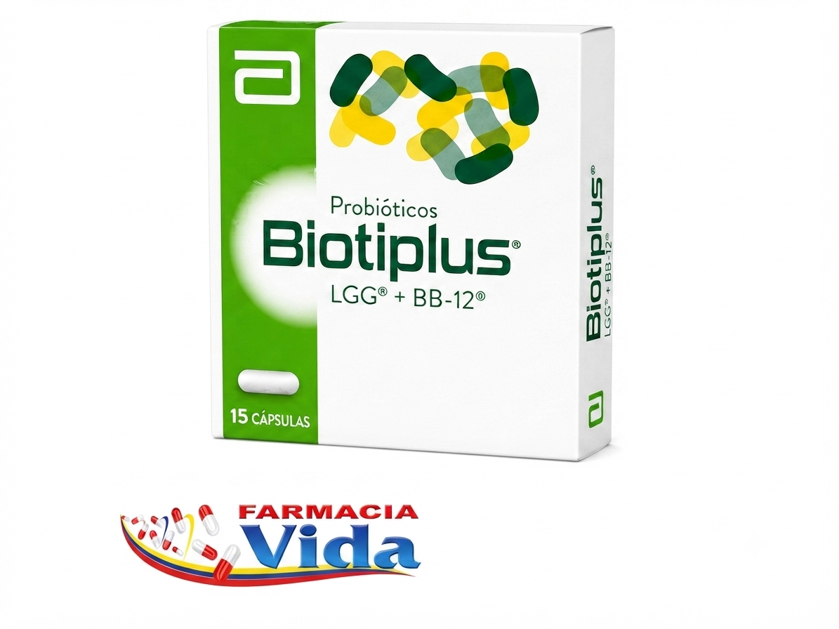 BIOTIPLUS PROBIO. X 15 CAP.