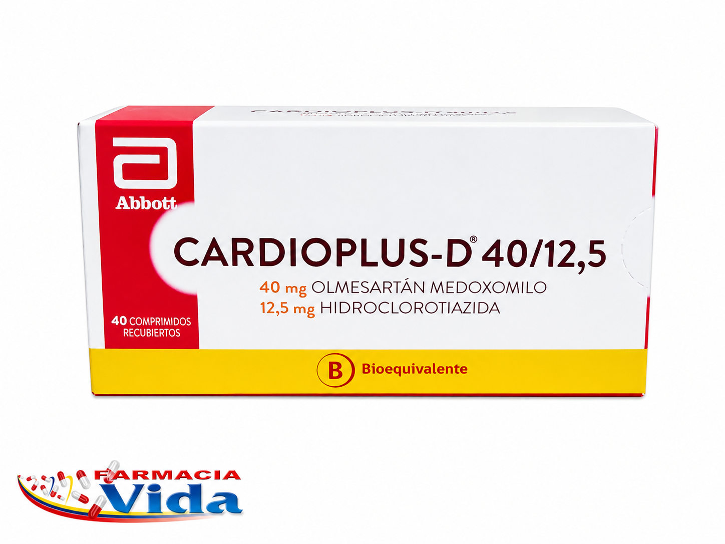 CARDIOPLUS D 40/12,5 MG X40 COMOLMESARTAN/HIDROCLO