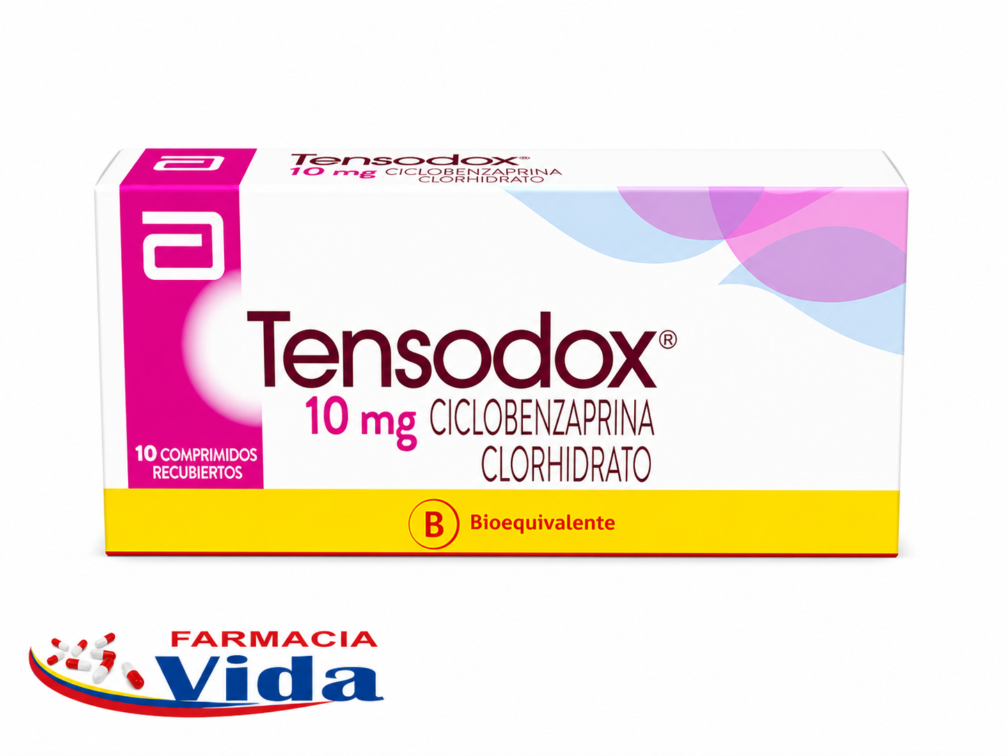 TENSODOX  10 MG X 10 COMP 