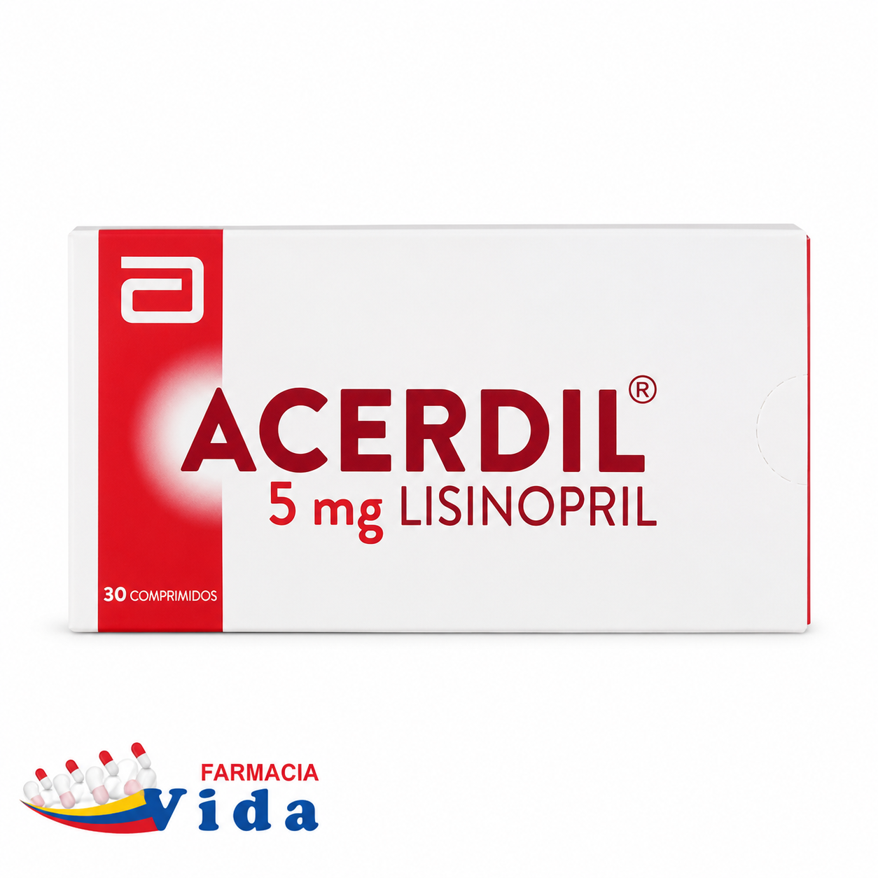 ACERDIL 5 MG X 30 COMP.LISINOPRIL
