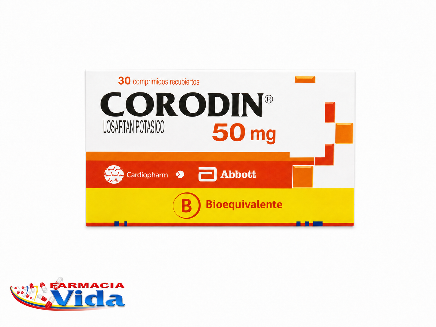 CORODIN     50 MG X 30 COMP