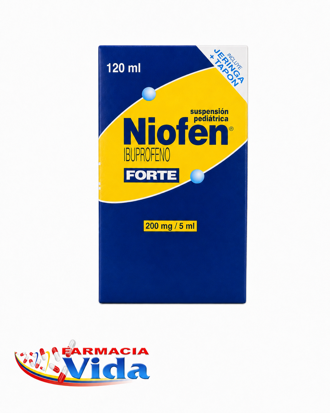 NIOFEN FORTE 200 MG/5ML X 120 ML