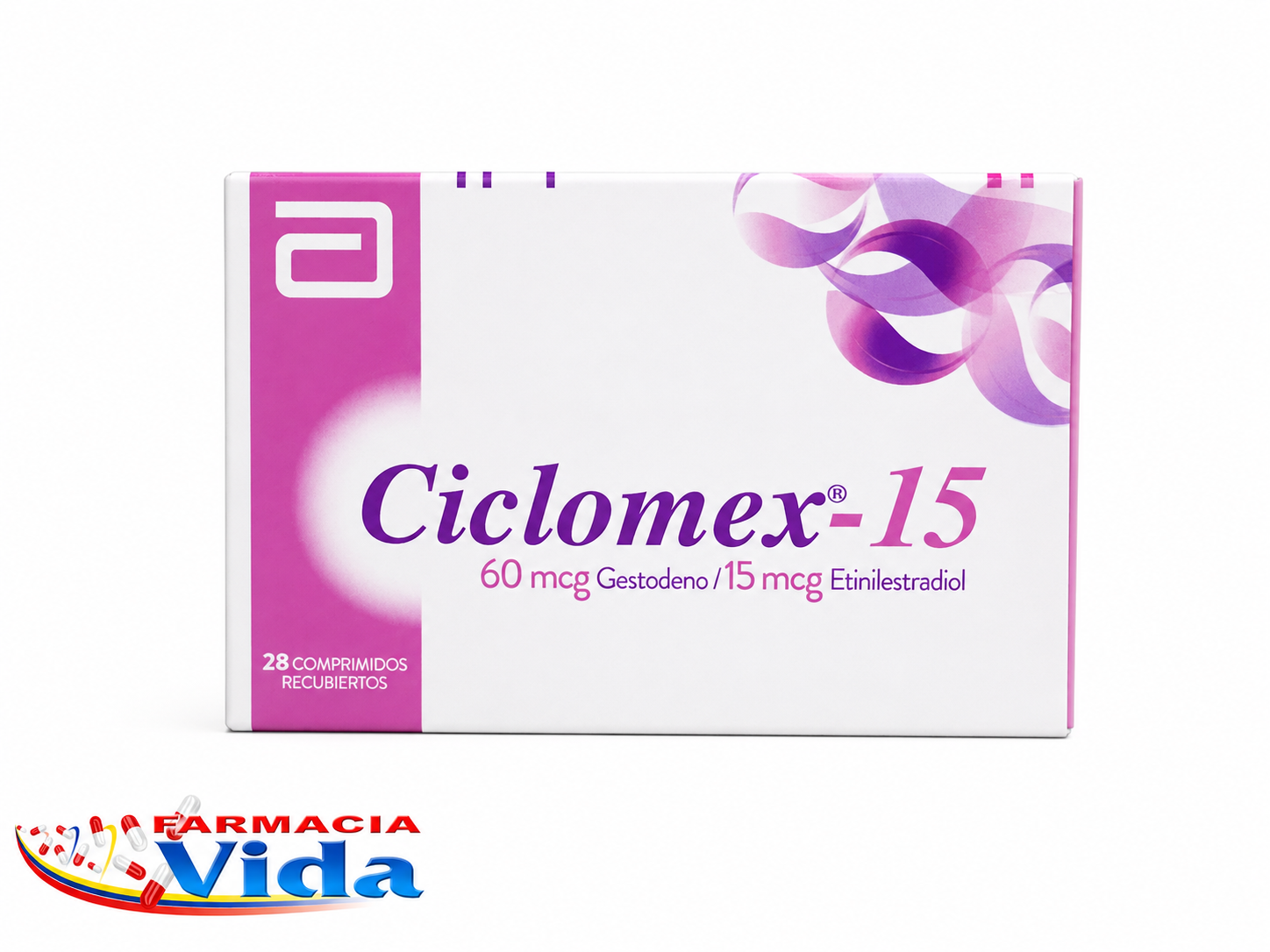 CICLOMEX 15  X 28 COMP REC ETINILESTRADIOL + GE