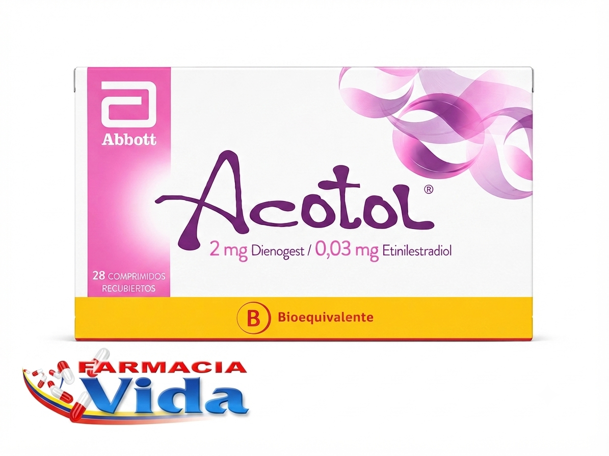 ACOTOL  28 COMPDIENOGEST2.00 MG, ETINILESTRADIOL 0