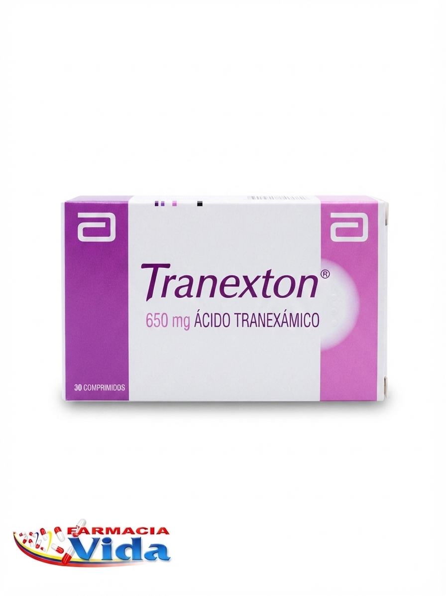 TRANEXTON 650 MG X 30 COMP.TRANEXÁMICO,ÁCIDO