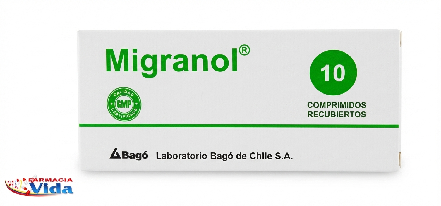 MIGRANOL  X 10 COMP