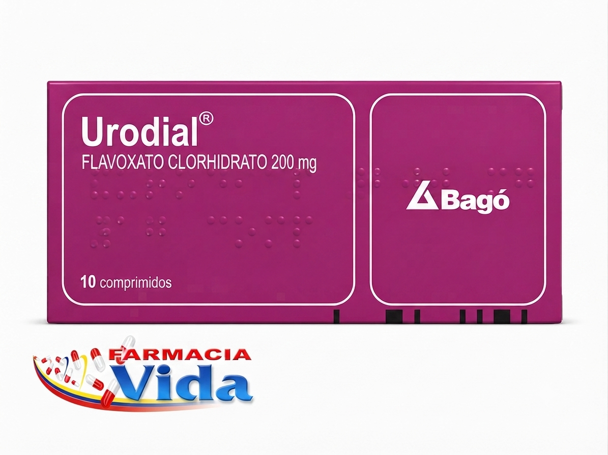 URODIAL   200 MG X 10 COMP.FLAVOXATO.