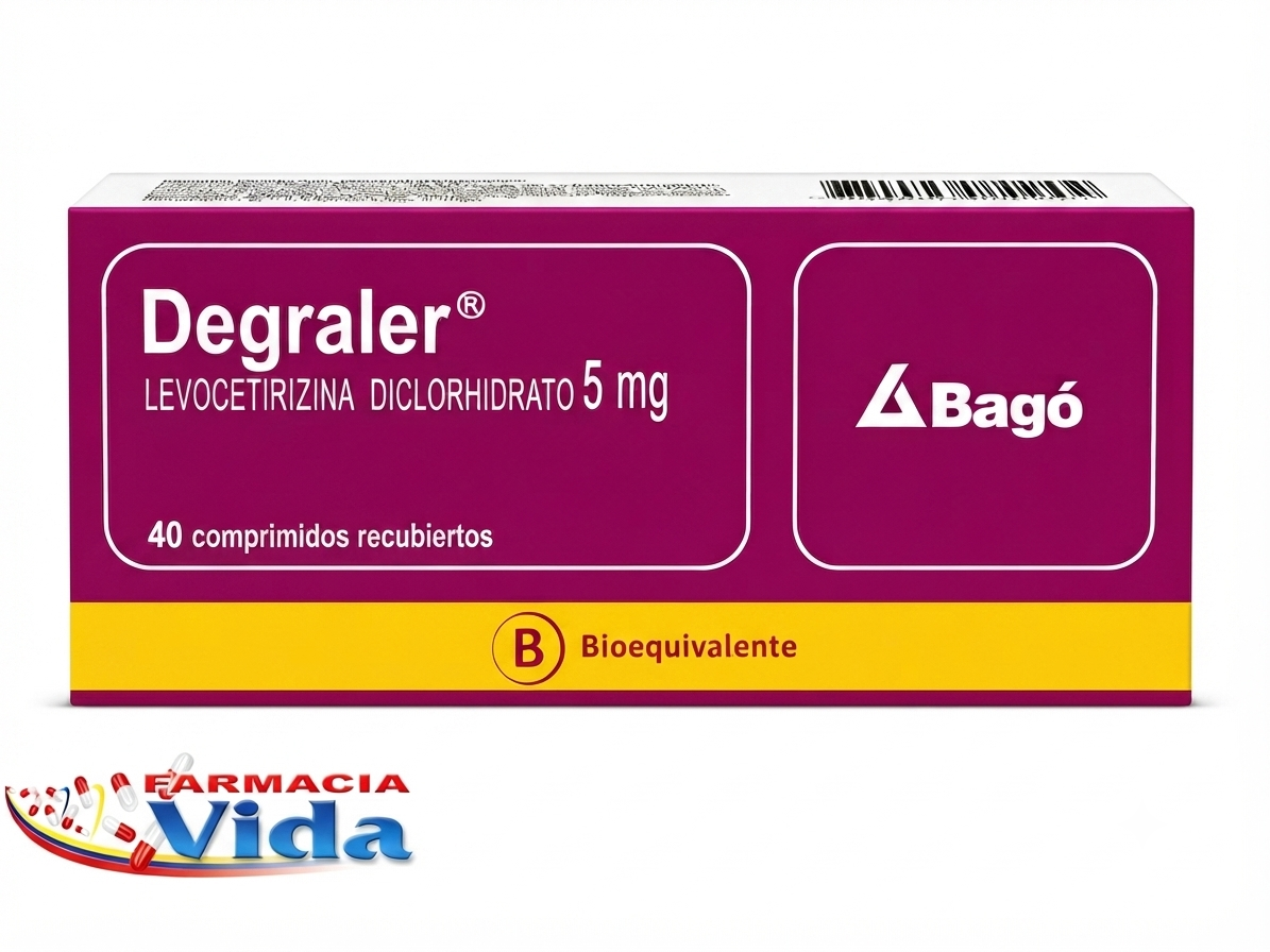 DEGRALER  5 MG X  40 COMP REC