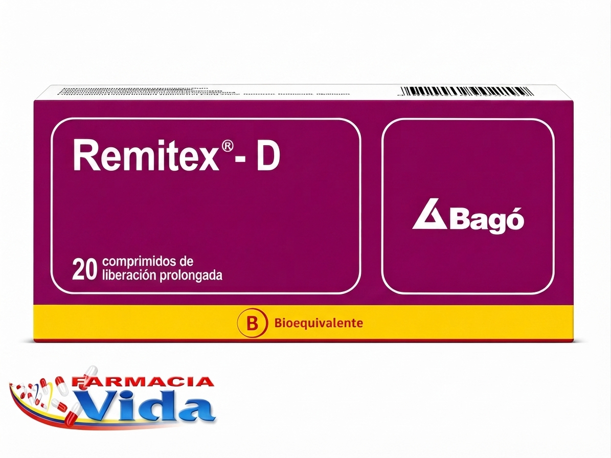 REMITEX-D 20 COM LP CETIRIZINA/PSEUDOFEDRINA