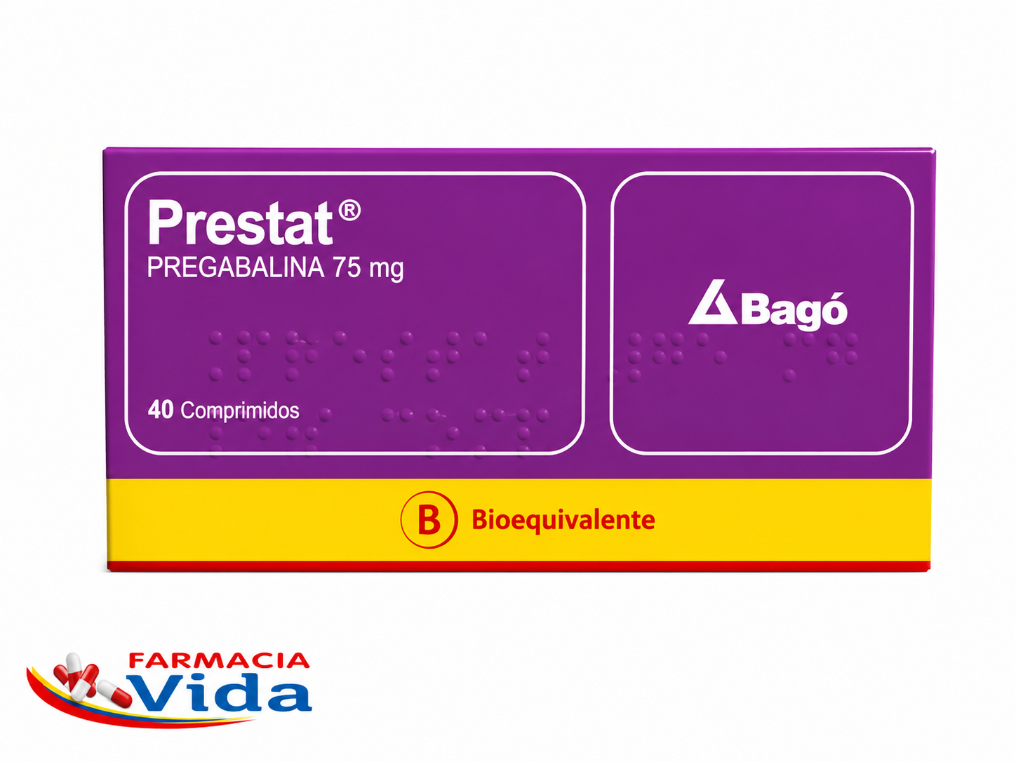 PRESTAT 75 MG X 40 PREGABALINA.