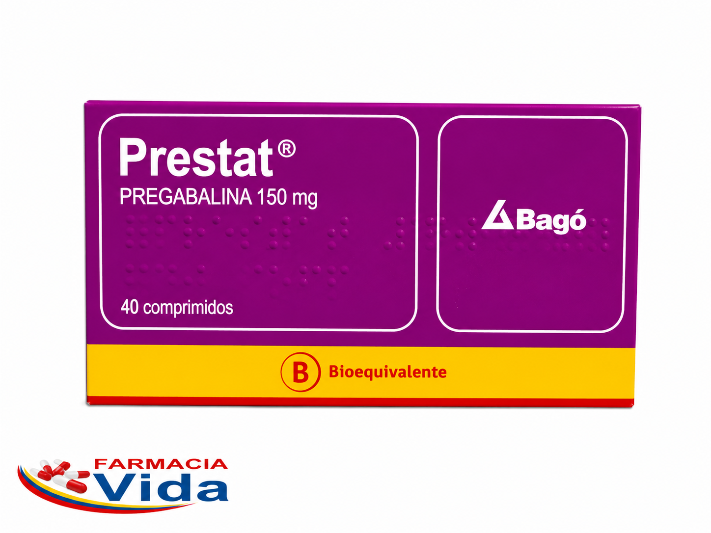 PRESTAT 150 MG X 40 PREGABALINA        