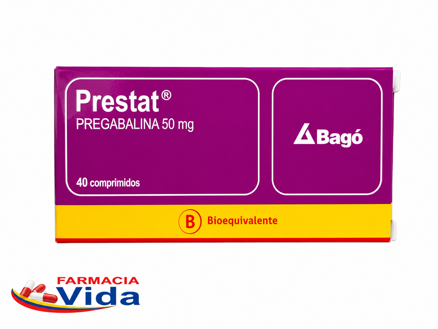 PRESTAT 50 MG X 40 PREGABALINA