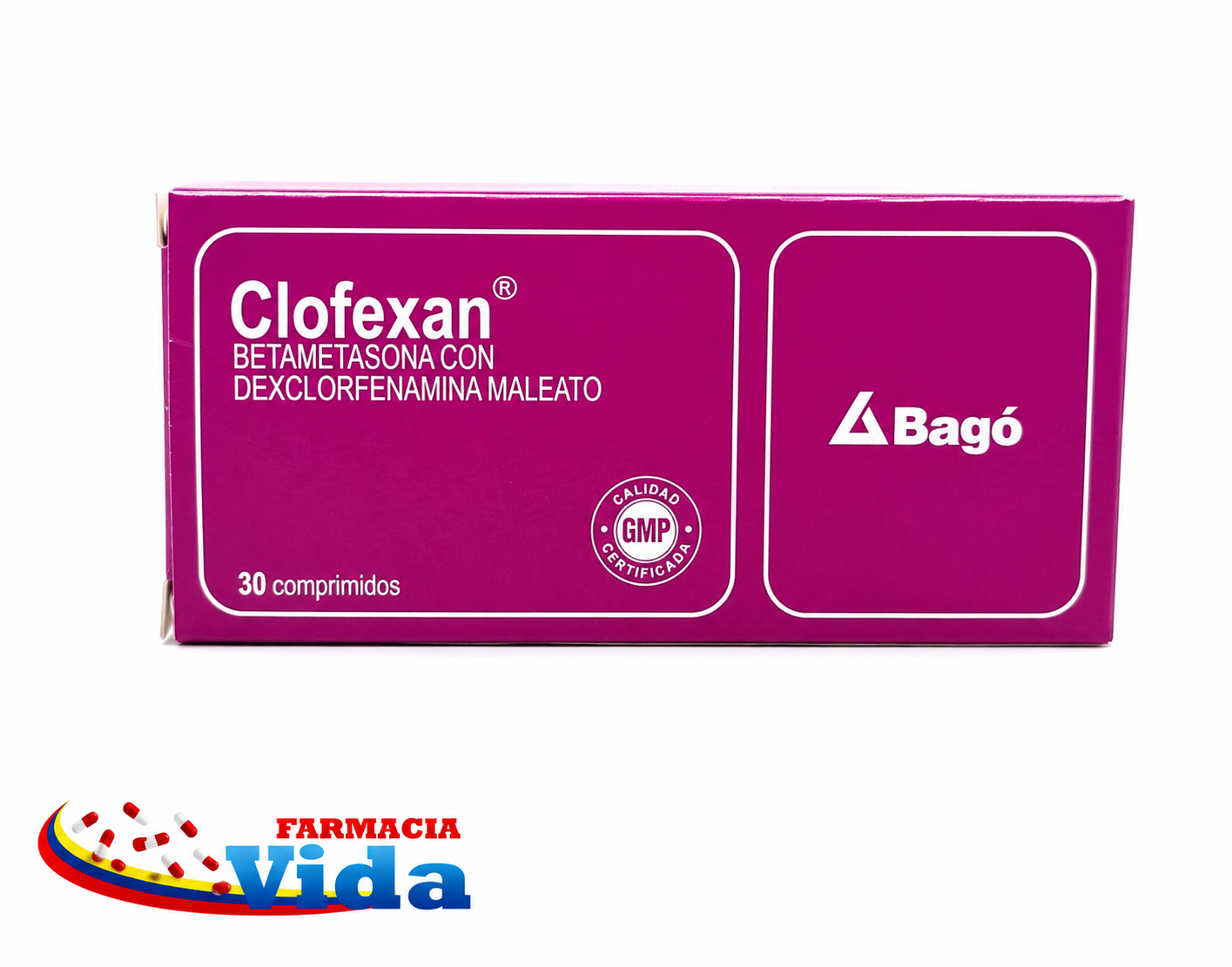 CLOFEXAN X 30 COM.BETAMETASONA/DEXCLORFENAMINA