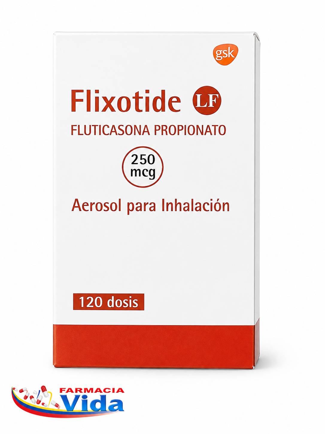 FLIXOTIDE LF 250 MCG  FLUTICASONA