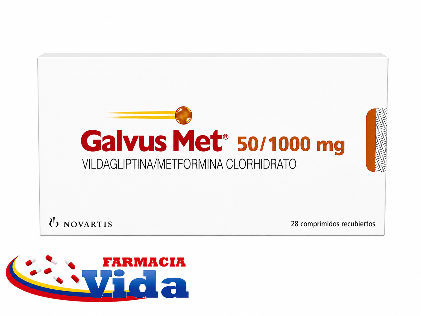 GALVUS MET 50/1000 MG X 28 COMP.