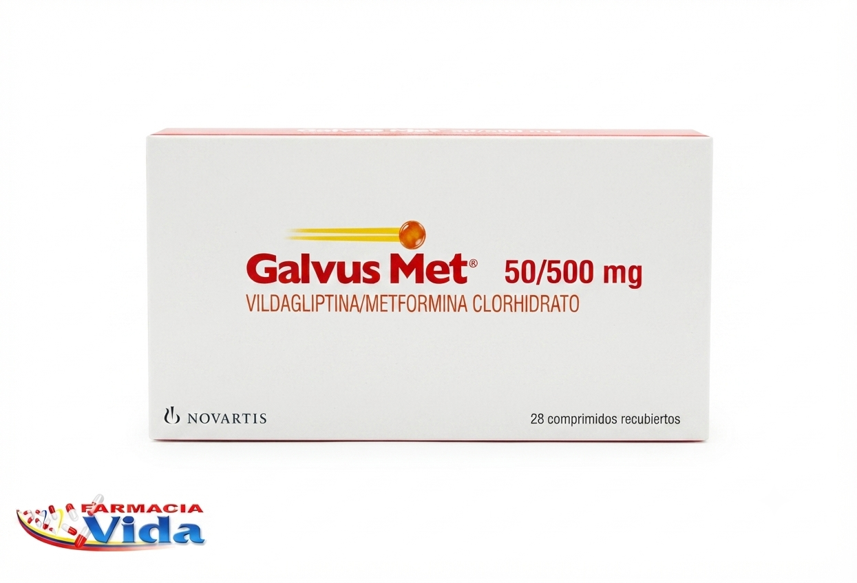 GALVUSMET COM 50/500 MG 