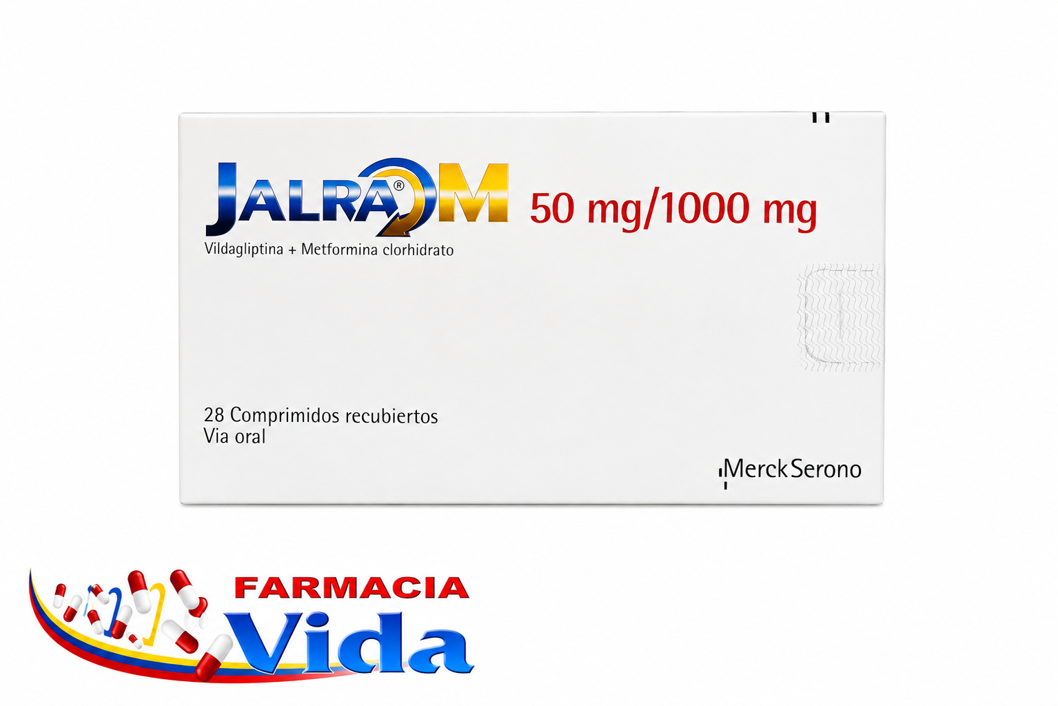 JALRA M 50/1000 MG  28 COMP 266787