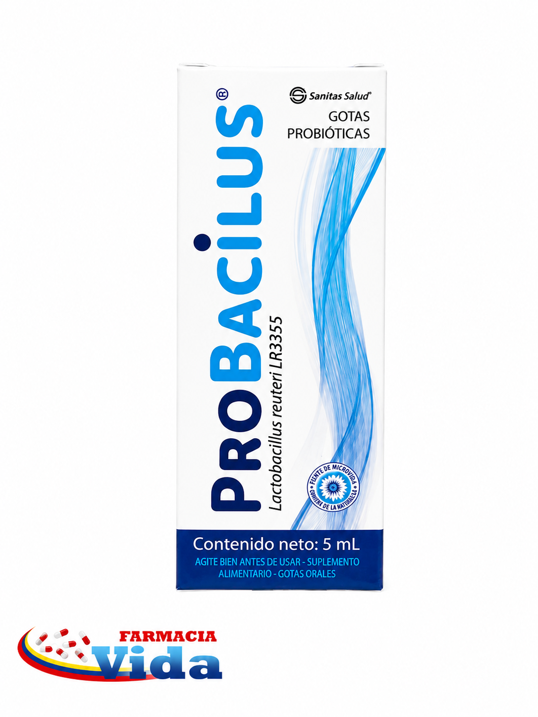PROBACILUS GOTAS 5ML.LACTOBACILLUS REUTERI