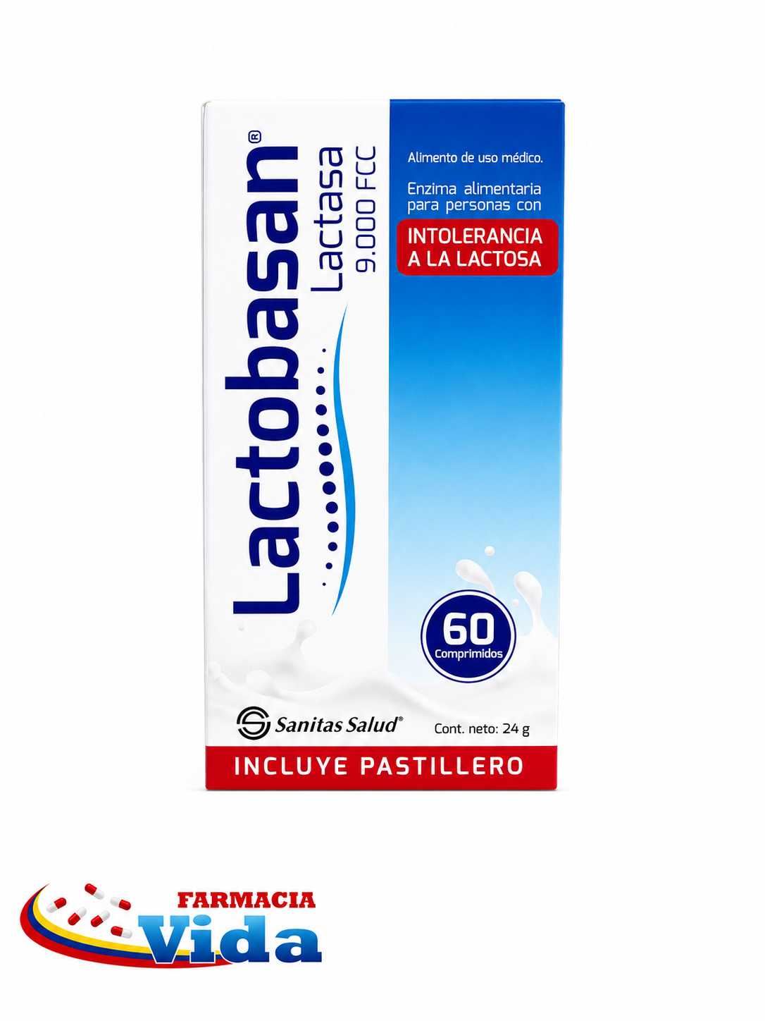 LACTOBASAN. LACTASA  X60 COM 